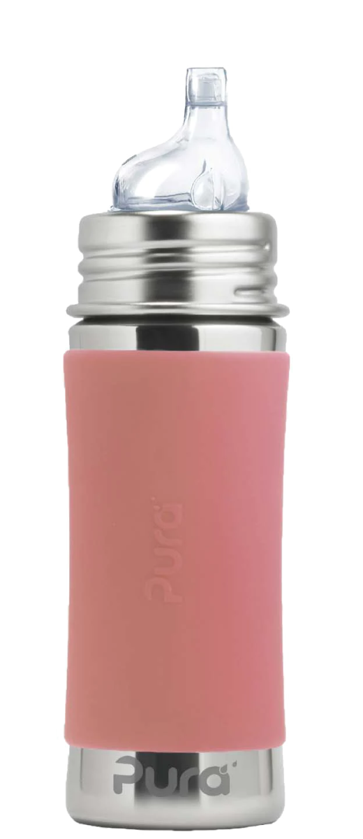 PURA KIKI - Insulated 260mL Sippy Bottle - Stainless Steel with Sleeve - 3 COLOURS - Pura - 2 - Baby & Kids - ThePharmacy