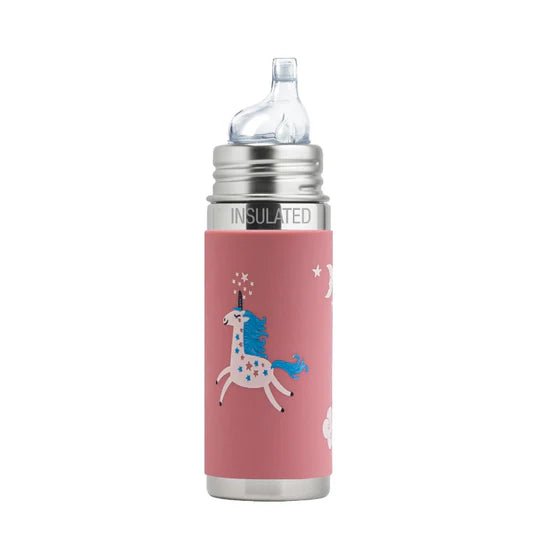 PURA KIKI - Insulated 260mL Sippy Bottle - Stainless Steel with Sleeve - 3 COLOURS - Pura - 3 - Baby & Kids - ThePharmacy
