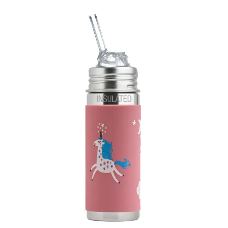 PURA KIKI - Insulated 260mL Straw Bottle - Stainless Steel with Sleeve - 3 COLOURS - Pura - 2 - Baby & Kids - ThePharmacy