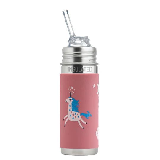 PURA KIKI - Insulated 260mL Straw Bottle - Stainless Steel with Sleeve - 3 COLOURS - Pura - 9 - Baby & Kids - ThePharmacy