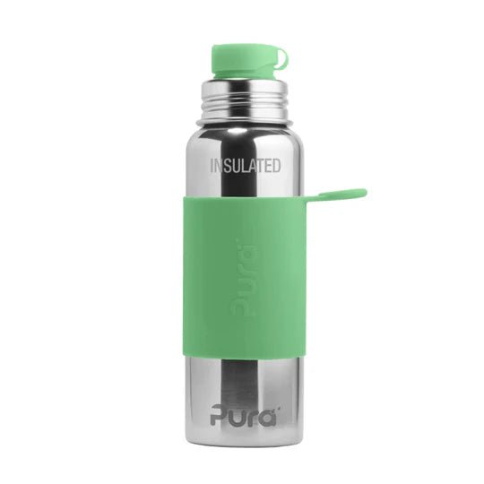 PURA KIKI - Insulated 650ml Big Mouth Sport Bottle - Stainless Steel with Sleeve - 3 COLOURS - Pura - 2 - Baby & Kids - ThePharmacy