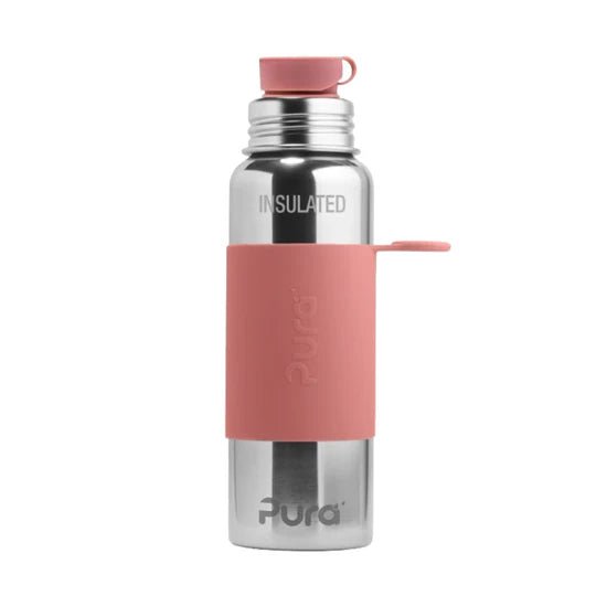 PURA KIKI - Insulated 650ml Big Mouth Sport Bottle - Stainless Steel with Sleeve - 3 COLOURS - Pura - 3 - Baby & Kids - ThePharmacy