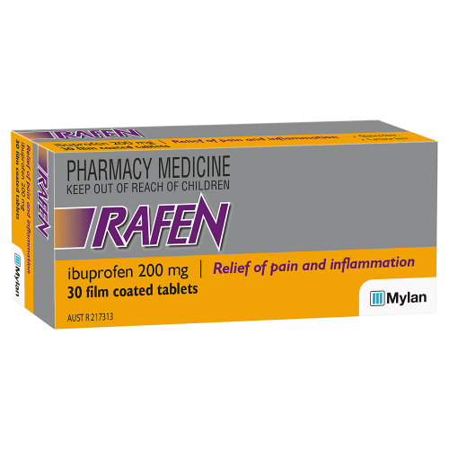 RAFEN - Ibuprofen 200mg Tablets - 2 OPTIONS - vendor - unknown - 1 - Health - ThePharmacy