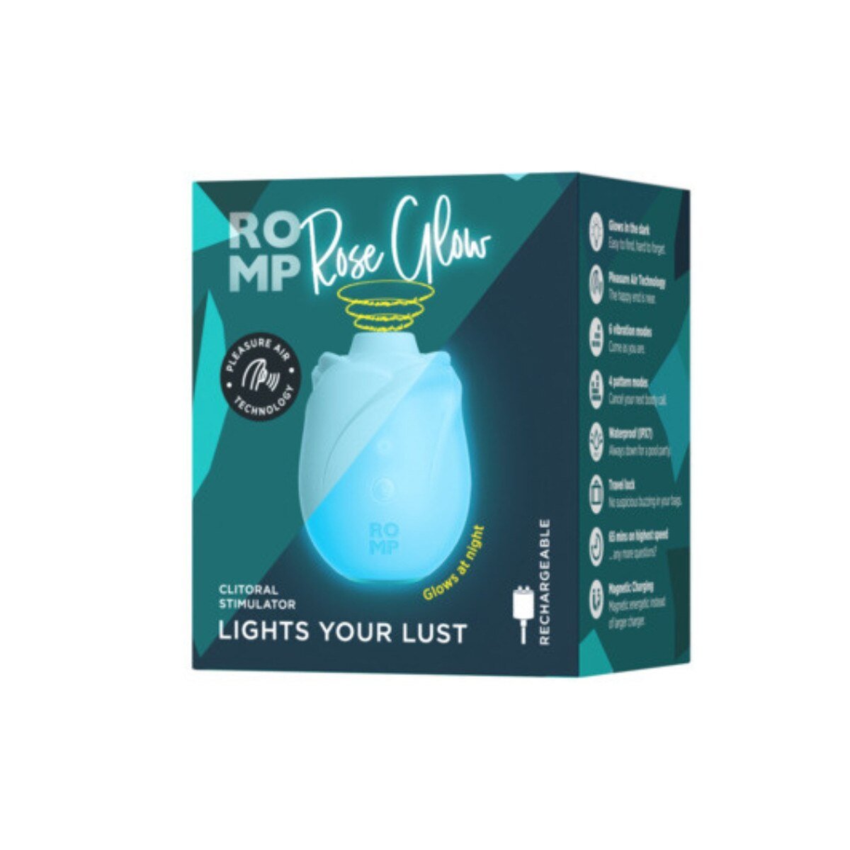 ROMP Rose Glow Clitoral Stimulator - Romp - 5 - Sexual Health - ThePharmacy