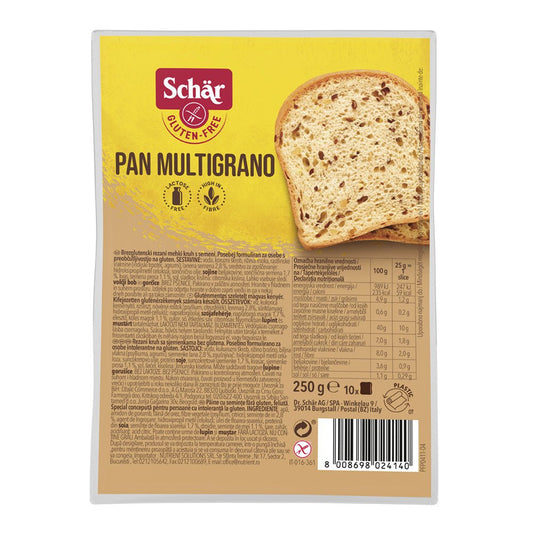 Schar Pan Multigrano 250g x 8 - ThePharmacy - 1 - ThePharmacy