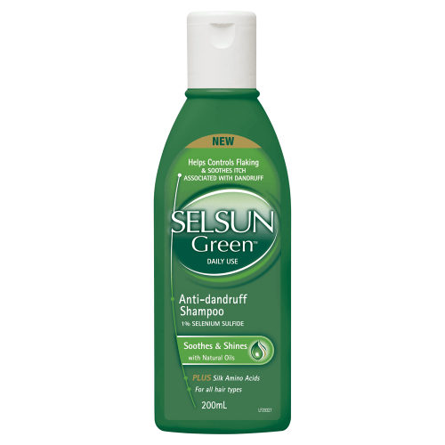 SELSUN - Green Anti - Dandruff Shampoo | 200ml - Selsun - 1 - Beauty & Essentials - ThePharmacy