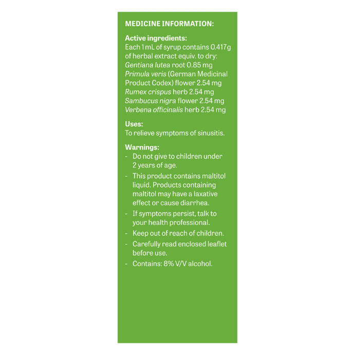 Sinupret Syrup 100mL - Sinupret - 5 - Health - ThePharmacy