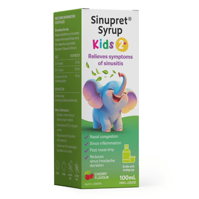 Sinupret Syrup 100mL - Sinupret - 4 - Health - ThePharmacy