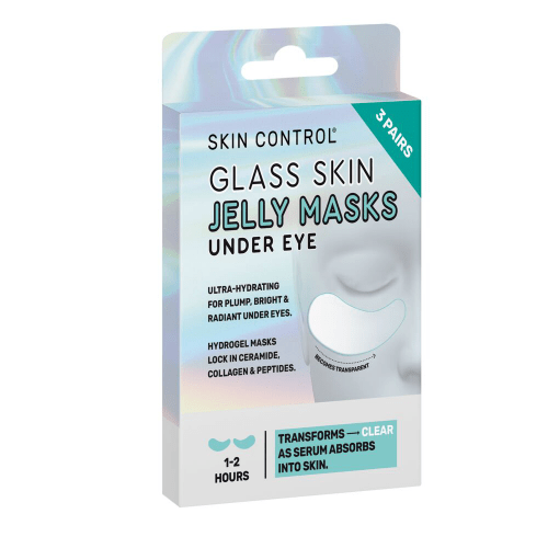 SKIN CONTROL Glass Skin Under Eye Jelly Masks 3 Pairs - Skin Control - 1 - Beauty & Essentials - ThePharmacy