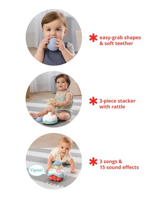 SKIP HOP - Crab 4 - in - 1 Crawl Toy - Skip Hop - 4 - Baby & Kids - ThePharmacy