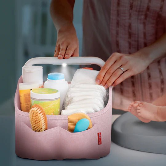 SKIP HOP - Nursery Style Light Up Nappy Caddy - 2 OPTIONS - ThePharmacy - 3 - ThePharmacy