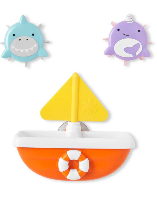 SKIP HOP - ZOO Tip & Spin Boat - Shark/Narwhal - ThePharmacy - 1 - ThePharmacy