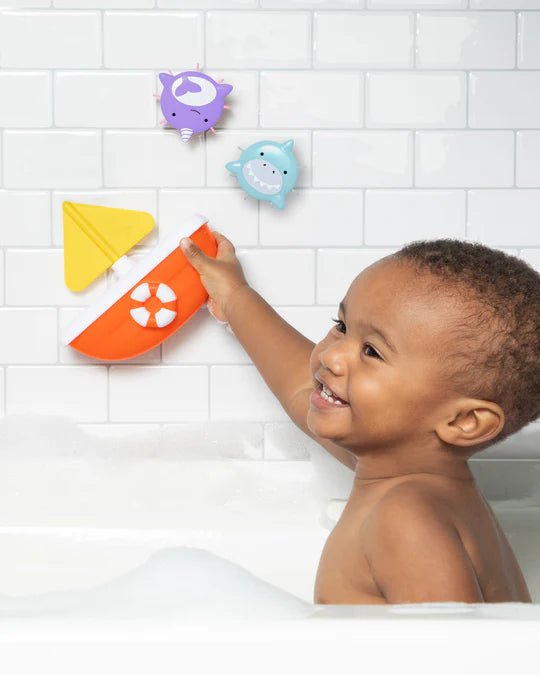 SKIP HOP - ZOO Tip & Spin Boat - Shark/Narwhal - ThePharmacy - 2 - ThePharmacy