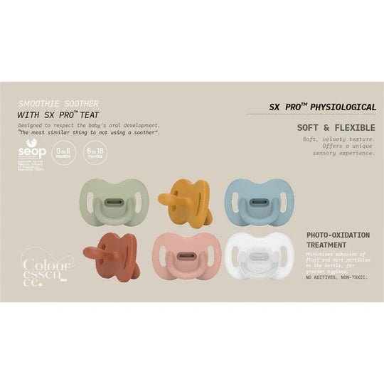 SUAVINEX - Colour Essence All Silicone Soother with SX Pro Physiological Teat - 9 OPTIONS - Suavinex - 7 - Baby & Kids - ThePharmacy