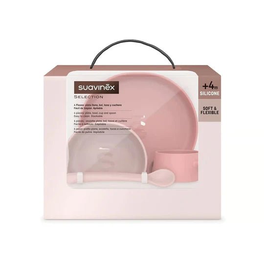 SUAVINEX - Silicone Feeding Set - 2 COLOURS - ThePharmacy - 3 - ThePharmacy