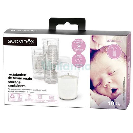 SUAVINEX - Storage Containers - 10 Pack - Suavinex - 3 - Baby & Kids - ThePharmacy