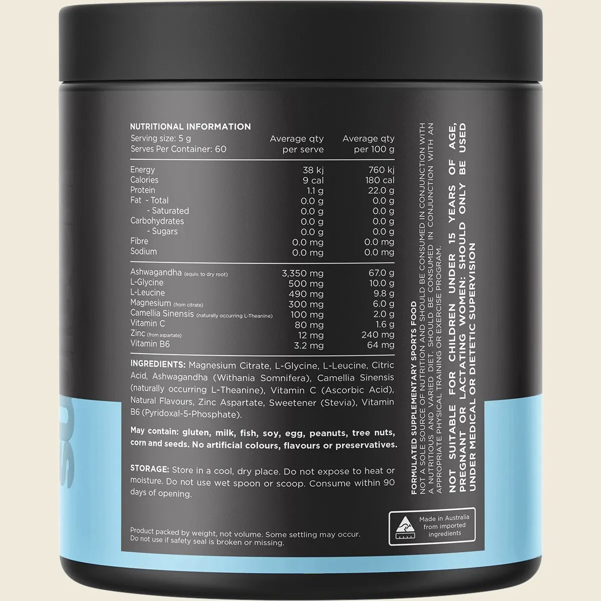 Switch Nutrition Adrenal Magnesium Support Powder 300g - Switch - 4 - Health - ThePharmacy