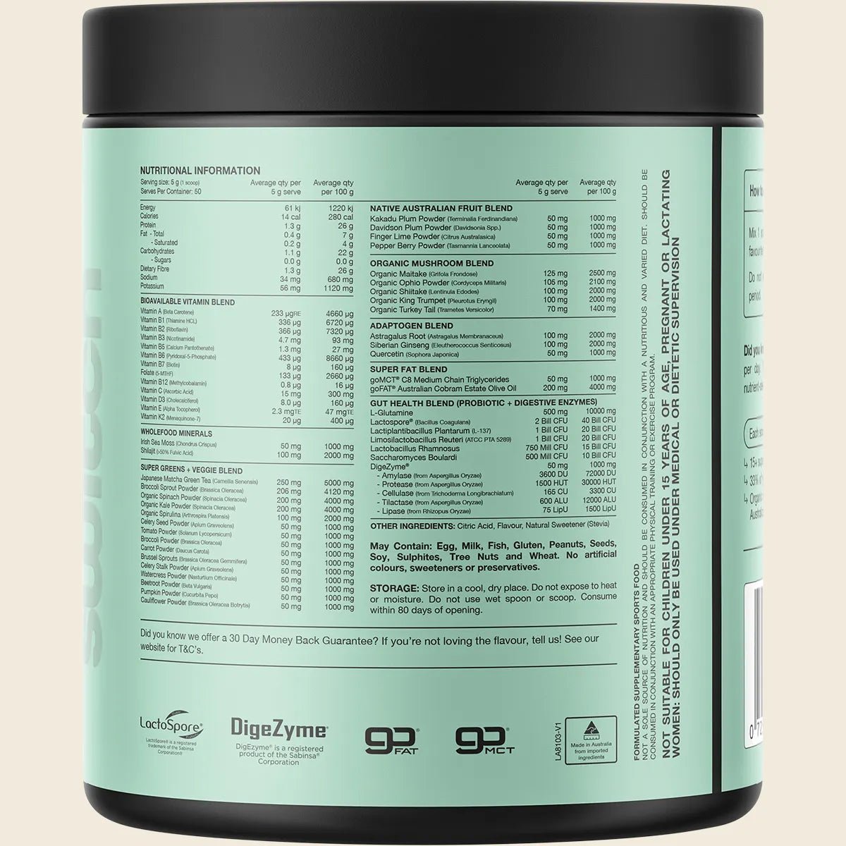 Switch Nutrition Greens 250g - Switch - 10 - Health - ThePharmacy