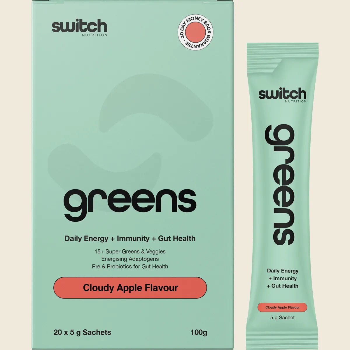 Switch Nutrition Greens Sachets 20×5g - Switch - 2 - Health - ThePharmacy