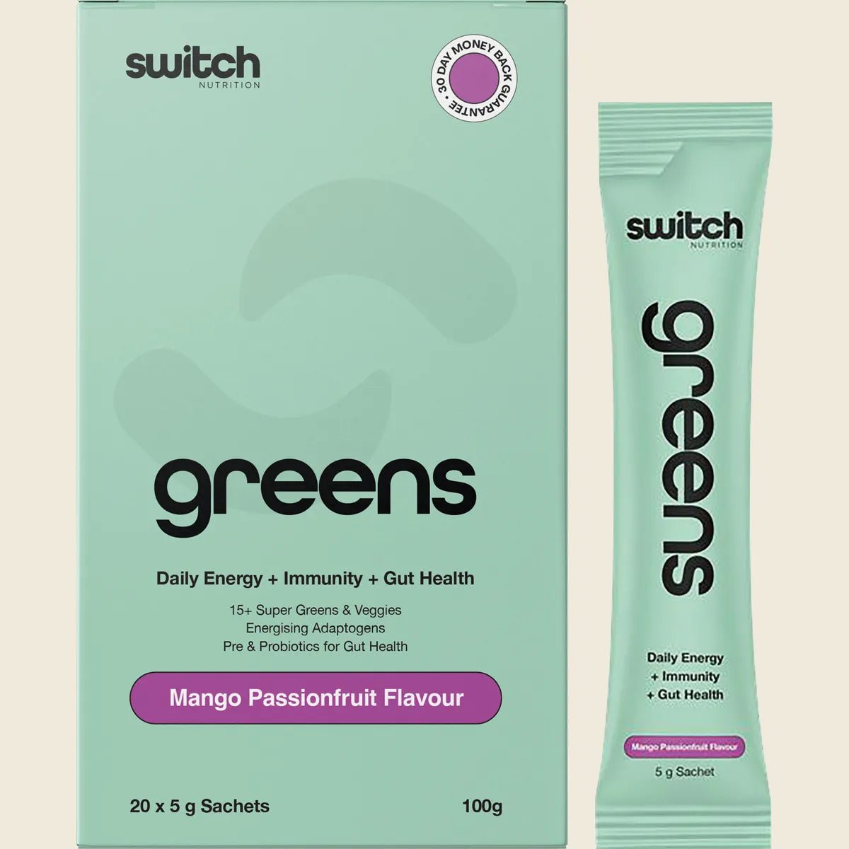 Switch Nutrition Greens Sachets 20×5g - Switch - 4 - Health - ThePharmacy