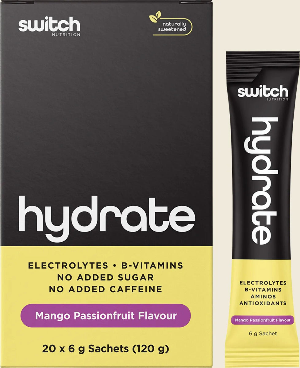 Switch Nutrition Hydrate Electrolytes – No Added Sugar (20 x 6g Sachets) - Switch - 7 - Health - ThePharmacy
