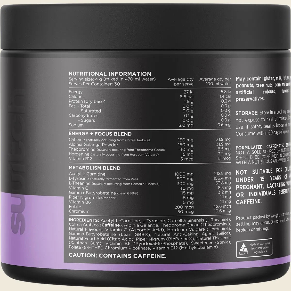 Switch Nutrition Thermal Thermogenic Energy Formula 120g - Switch - 3 - Health - ThePharmacy