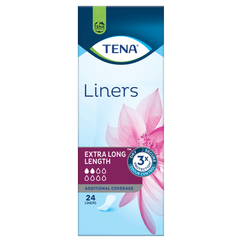 TENA - Extra Long Liners | 24 Liners - 6 Pack (144 Liners) - TENA - 1 - Health - ThePharmacy