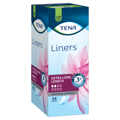 TENA - Extra Long Liners | 24 Liners - 6 Pack (144 Liners) - TENA - 2 - Health - ThePharmacy