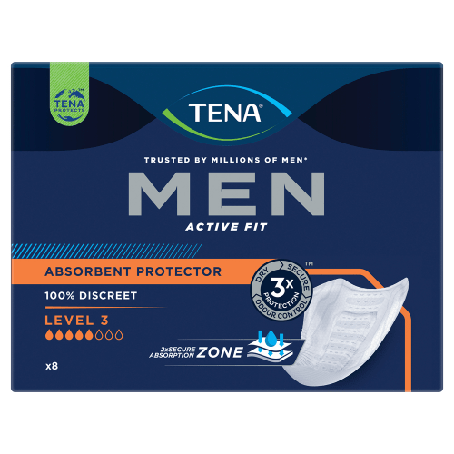 TENA - Men Active Fit | Absorbent Protector - 3 OPTIONS - TENA - 3 - Health - ThePharmacy