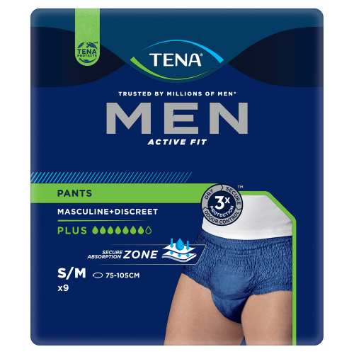 TENA - Men Active Fit Pants Plus | 2 Pack - 2 SIZES - TENA - 1 - Health - ThePharmacy
