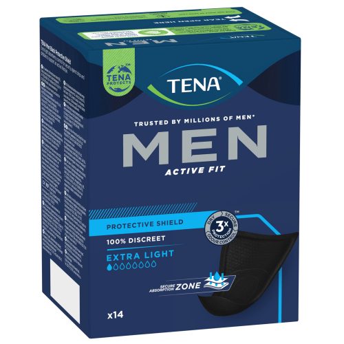 TENA - Men Protective Shield | 14 Shields - 3 Pack (42 Shields) - TENA - 1 - Health - ThePharmacy