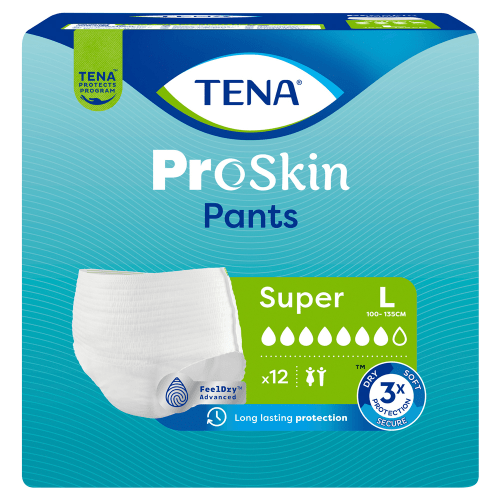 TENA - ProSkin Super Pants | 12 Pack x4 (48 Pants) - 3 SIZES - TENA - 2 - Health - ThePharmacy
