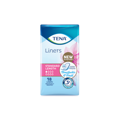TENA - Standard Liners | 18 Liners - 6 Pack (108 Liners) - TENA - 1 - Health - ThePharmacy