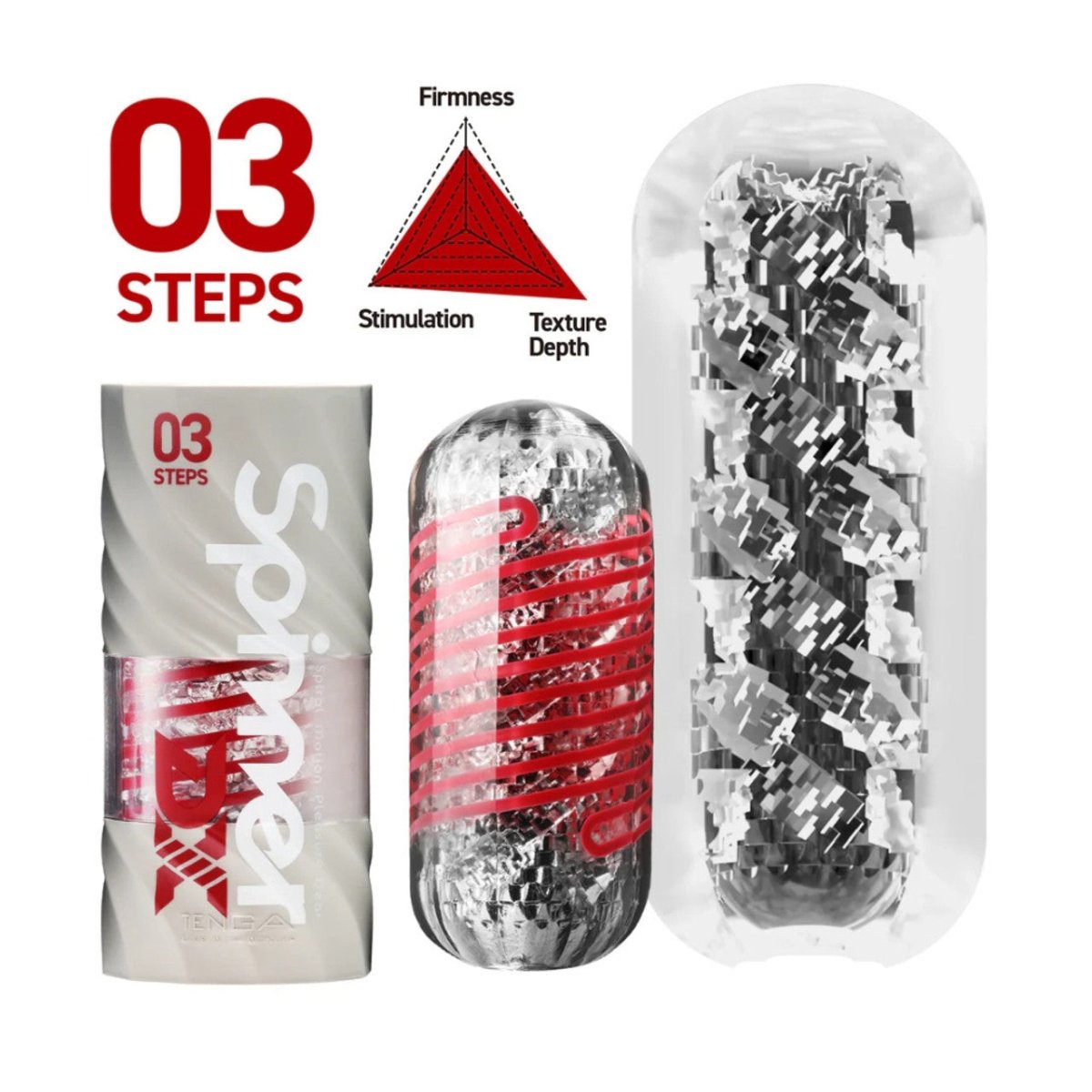 TENGA - Spinner Deluxe - 3 OPTIONS - Tenga - 4 - Sexual Health - ThePharmacy