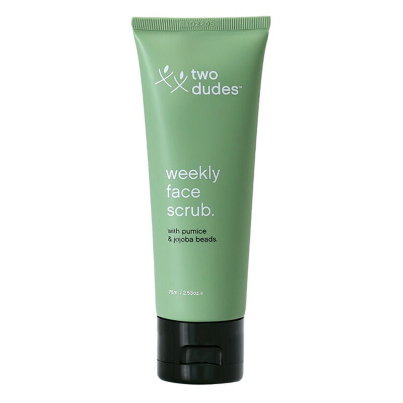 TWO DUDES - Weekly Face Scrub 75ml | 6 Pack - TWO DUDES - 1 - Beauty & Essentials - ThePharmacy