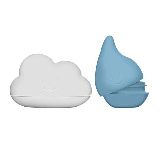UBBI - Cloud and Droplet Bath Toys - Cloudy Blue - Ubbi - 1 - Baby & Kids - ThePharmacy