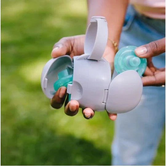 UBBI - On - The - Go Pacifier Holder - Grey - Ubbi - 2 - Baby & Kids - ThePharmacy