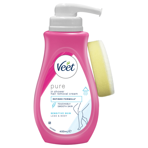 Veet - In Shower Hair Removal Cream - Sensitive Legs & Body - 400mL - Veet - 1 - Beauty & Essentials - ThePharmacy