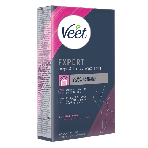 Veet - Legs & Body Wax Strips - Normal Skin - 40 pack - Veet - 1 - Beauty & Essentials - ThePharmacy