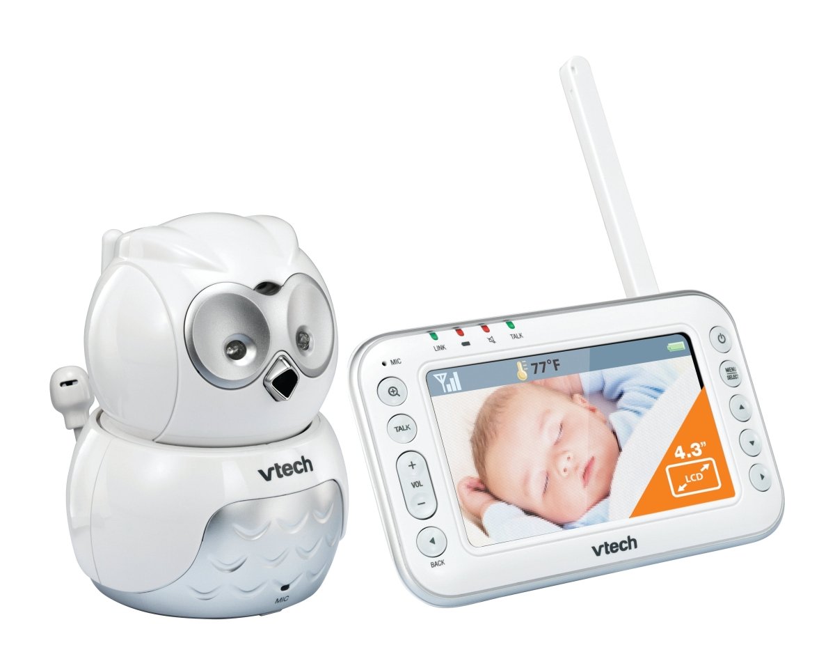 VTech BM4500 Safe & Sound Video and Audio baby monitor with motorised Pan & Tilt Owl Camera - VTECH - 2 - Baby & Kids - ThePharmacy