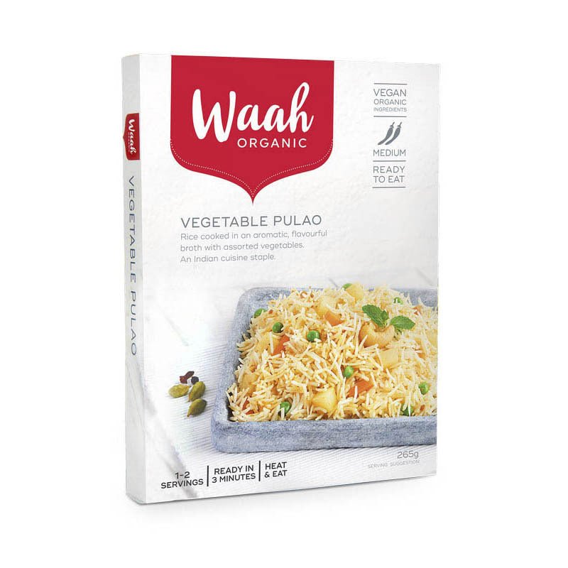 WAAH ORGANICS - Organic Vegan Indian Meals - Ready - To - Eat | 6 Pack - 6 OPTIONS - WAAH ORGANICS - 3 - Diet & Fitness - ThePharmacy