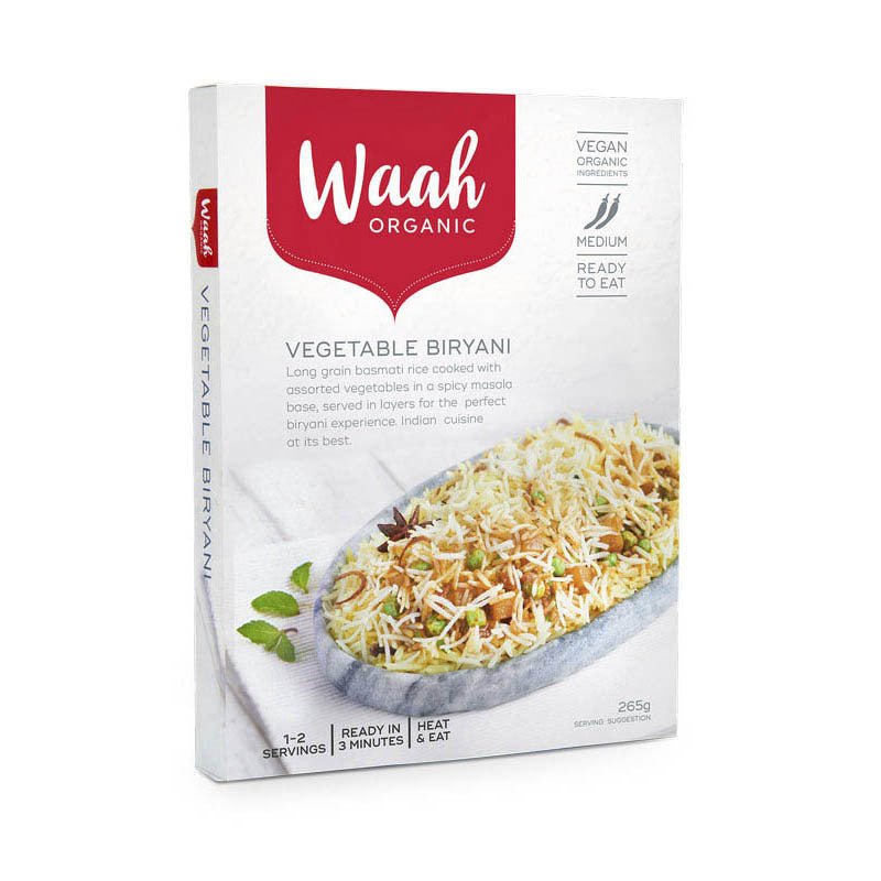 WAAH ORGANICS - Organic Vegan Indian Meals - Ready - To - Eat | 6 Pack - 6 OPTIONS - WAAH ORGANICS - 4 - Diet & Fitness - ThePharmacy