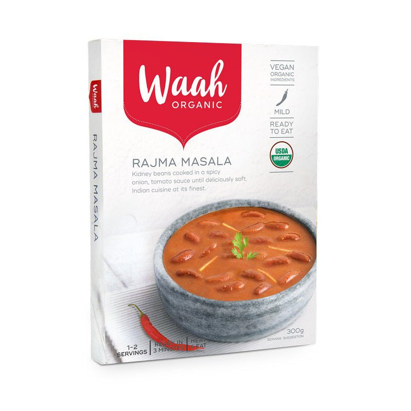 WAAH ORGANICS - Organic Vegan Indian Meals - Ready - To - Eat | 6 Pack - 6 OPTIONS - WAAH ORGANICS - 5 - Diet & Fitness - ThePharmacy