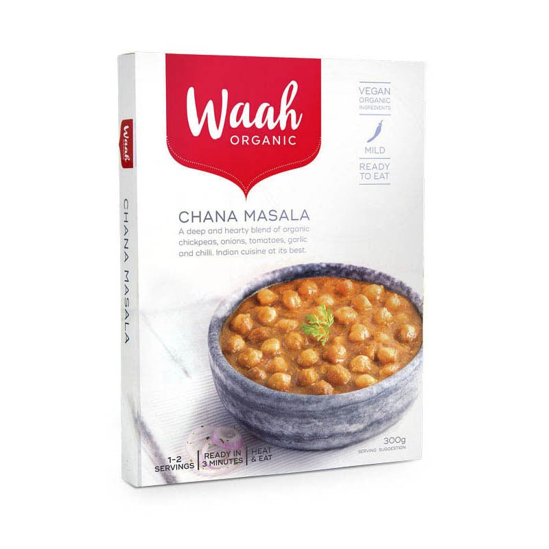 WAAH ORGANICS - Organic Vegan Indian Meals - Ready - To - Eat | 6 Pack - 6 OPTIONS - WAAH ORGANICS - 6 - Diet & Fitness - ThePharmacy