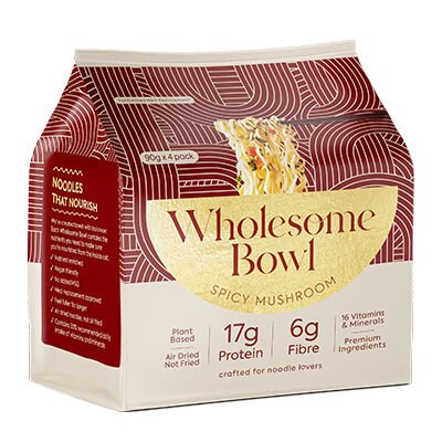 WHOLESOME BOWL - Noodle Pack 4x90g | 6 Pack - 3 OPTIONS - WHOLESOME BOWL - 3 - Diet & Fitness - ThePharmacy