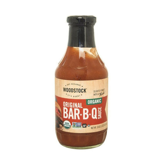 WOODSTOCK - Organic BBQ Sauce Original 510g | 6 Pack - WOODSTOCK - 1 - Diet & Fitness - ThePharmacy