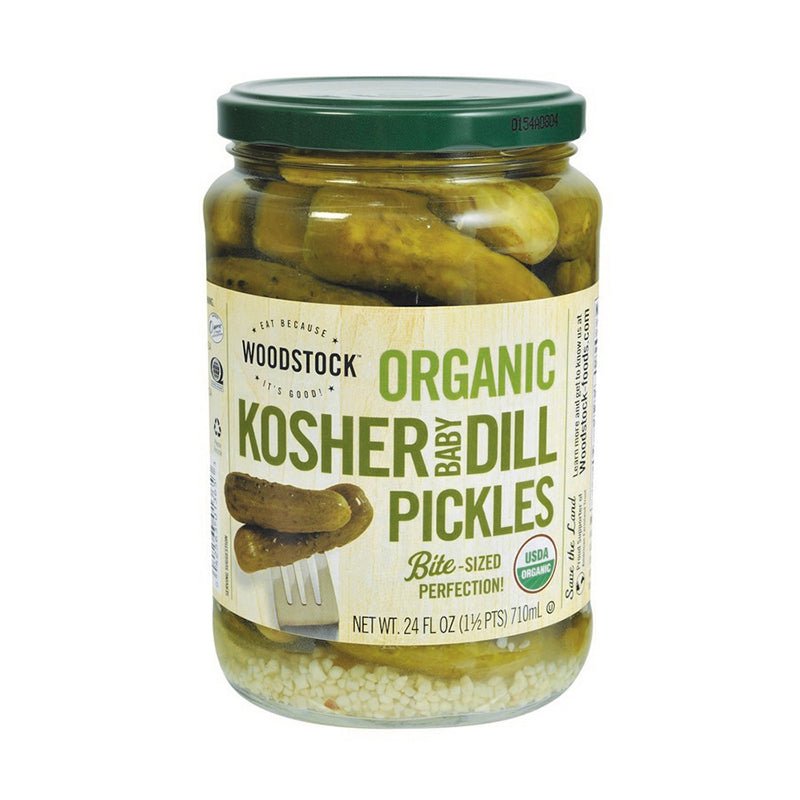 WOODSTOCK - Organic Kosher Dill Pickles 710ml | 6 Pack - WOODSTOCK - 2 - Diet & Fitness - ThePharmacy