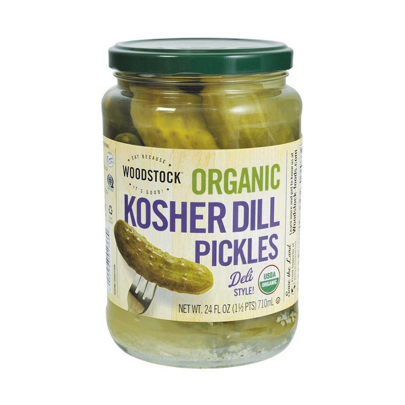 WOODSTOCK - Organic Kosher Dill Pickles 710ml | 6 Pack - WOODSTOCK - 3 - Diet & Fitness - ThePharmacy