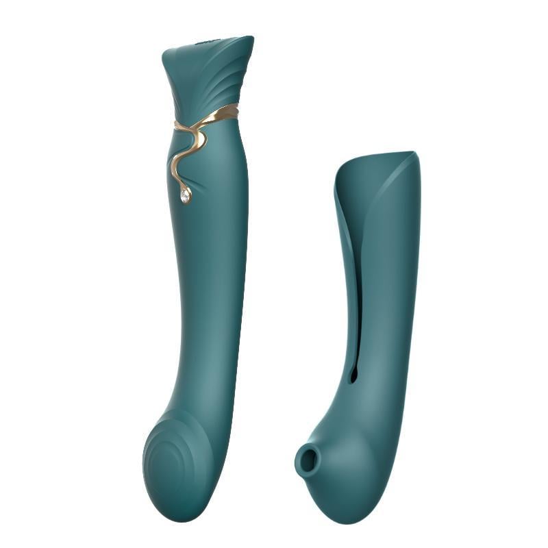 Zalo Queen Vibrator Set - Jewel Green - Zalo - 1 - Sexual Health - ThePharmacy