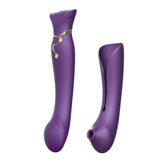 Zalo Queen Vibrator Set - Twilight Purple - Zalo - 1 - Sexual Health - ThePharmacy